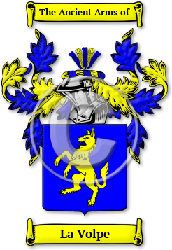 La Volpe Family Crest Download (jpg) Legacy Series - 150 DPI